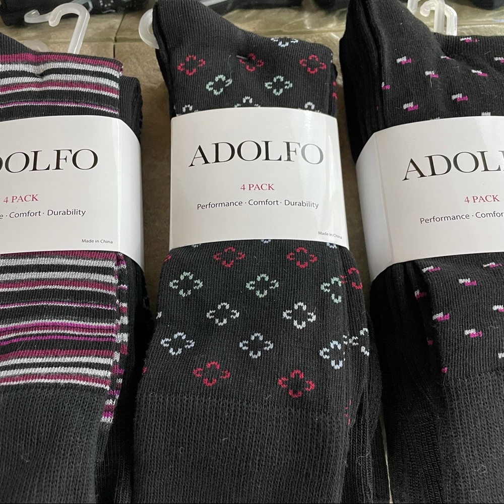 🌻4 packs of men’s NWT Adolfo socks (16 total) - Picture 9 of 10